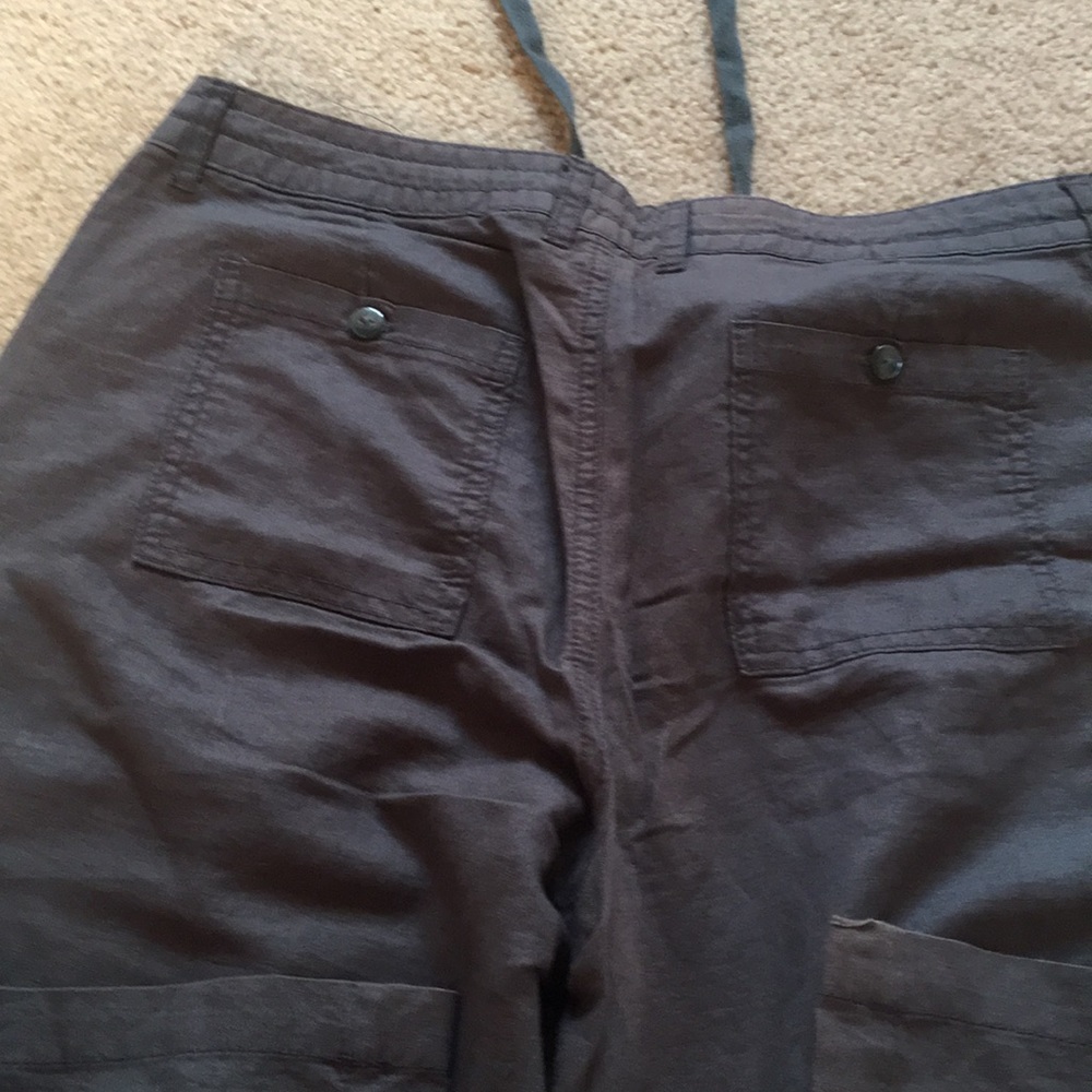 Super Soft Gap Gray Flowy Pants - image 5